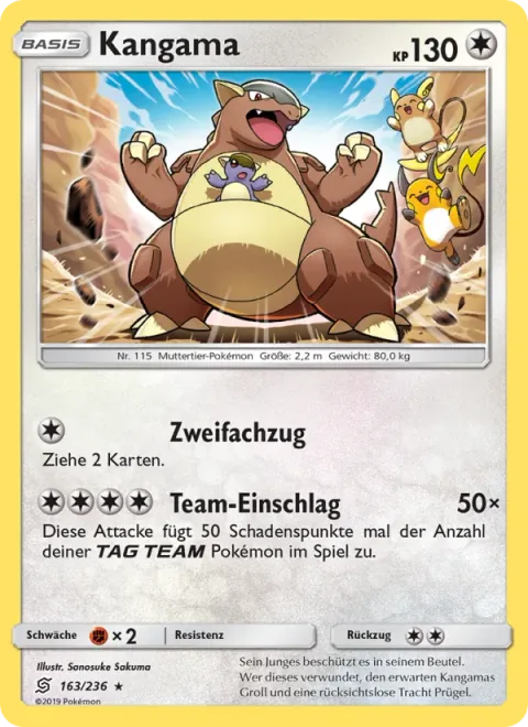 Kangaskhan [Double Draw | Tag Impact]