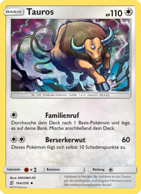 Tauros [Call for Family | Berserker Tackle]