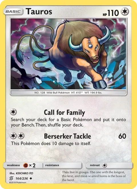 Tauros [Call for Family | Berserker Tackle]