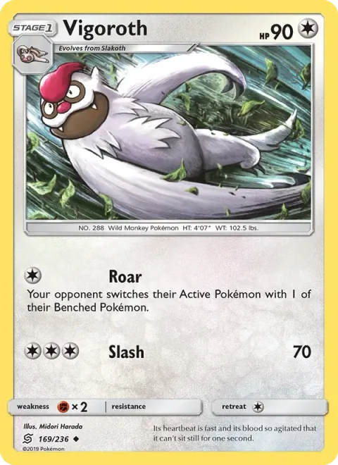 Vigoroth [Roar | Slash]