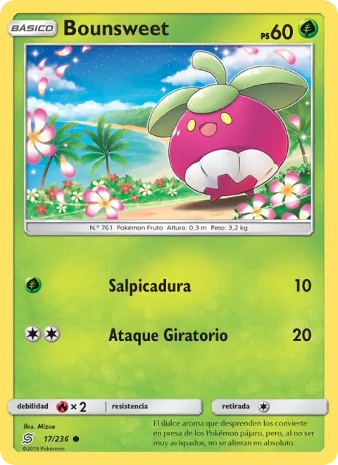 Bounsweet [Splash | Spinning Attack]