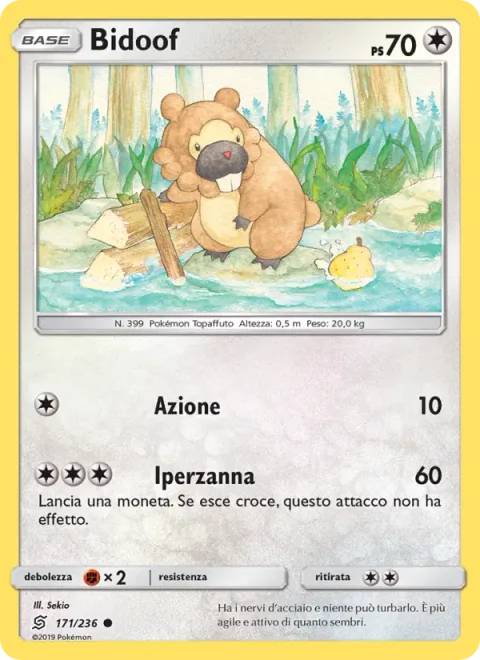 Bidoof [Tackle | Hyper Fang]