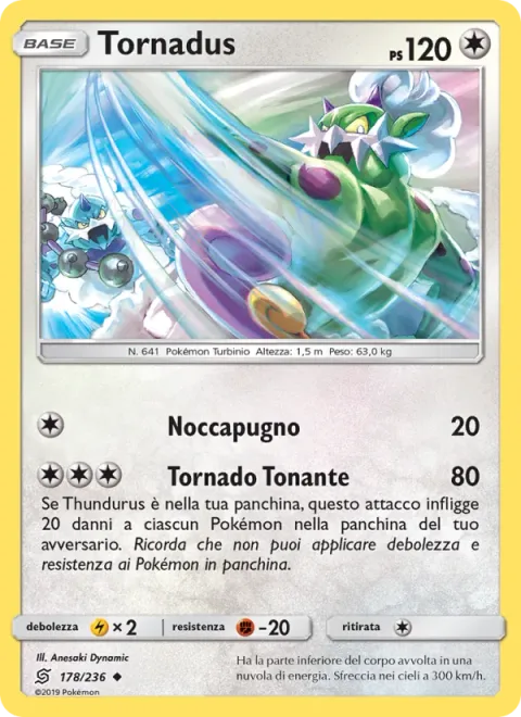 Tornadus [Knuckle Punch | Thunderous Tornado]