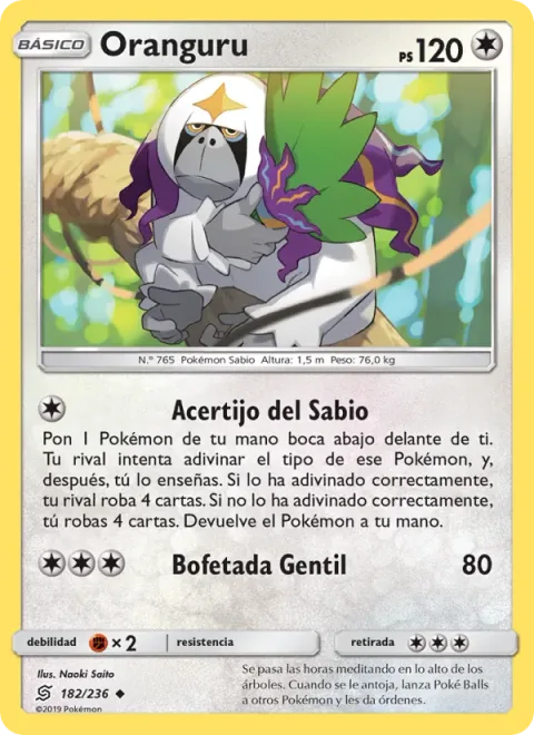 Oranguru [Sage's Riddle | Gentle Slap]