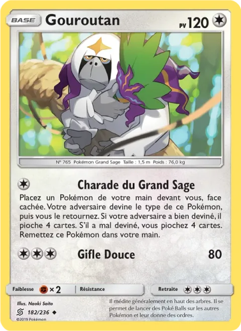 Oranguru [Sage's Riddle | Gentle Slap]