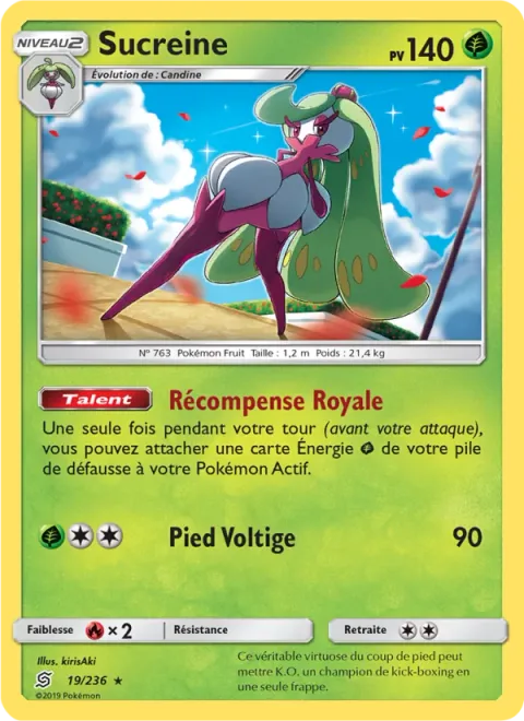 Tsareena [Queenly Reward | High Jump Kick]