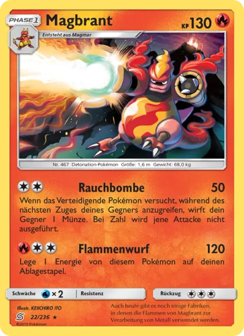 Magmortar [Smoke Bomb | Flamethrower]