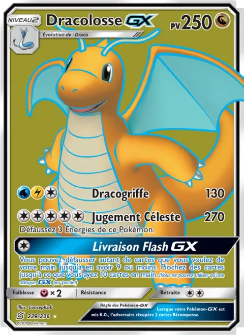 Dragonite GX [Dragon Claw | Sky Judgment | Mach Delivery GX]