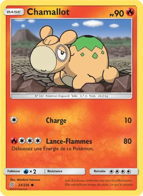 Numel [Tackle | Flamethrower]