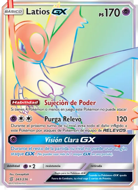 Latios GX [Power Bind | Tag Purge | Clear Vision GX]