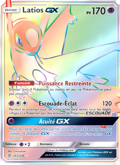 Latios GX [Power Bind | Tag Purge | Clear Vision GX]