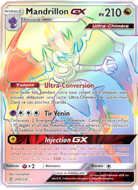 Naganadel GX [Ultra Conversion | Venom Shot | Injection GX]