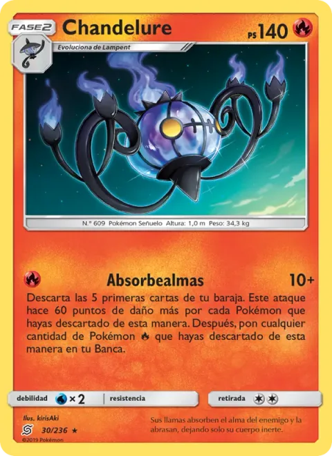 Chandelure [Spirit Burner]