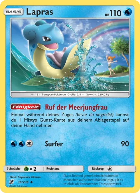 Lapras [Mermaid's Call | Surf]