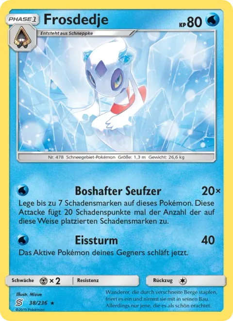 Froslass [Spiteful Sigh | Icy Wind]