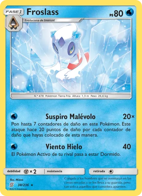 Froslass [Spiteful Sigh | Icy Wind]