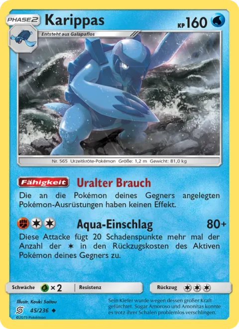 Carracosta [Ancient Custom | Aqua Impact]