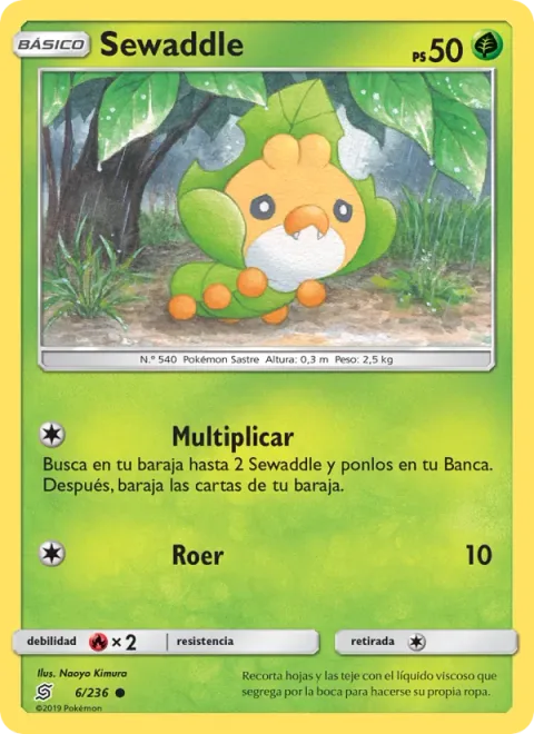 Sewaddle [Multiply | Gnaw]