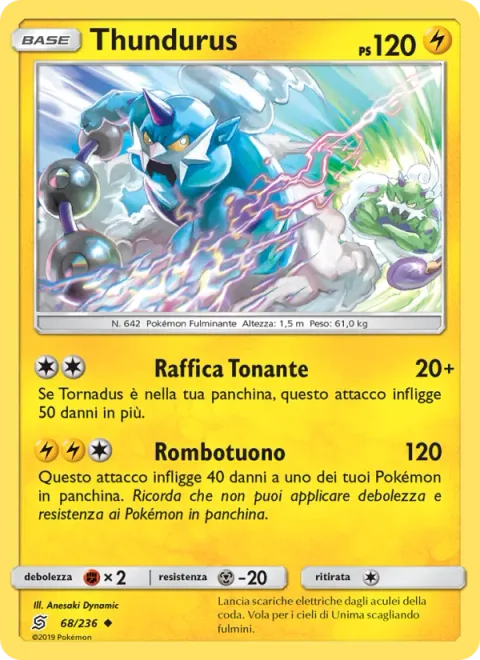Thundurus [Thunderous Gale | Raging Thunder]