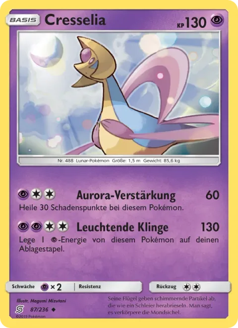 Cresselia [Aurora Gain | Luminous Blade]