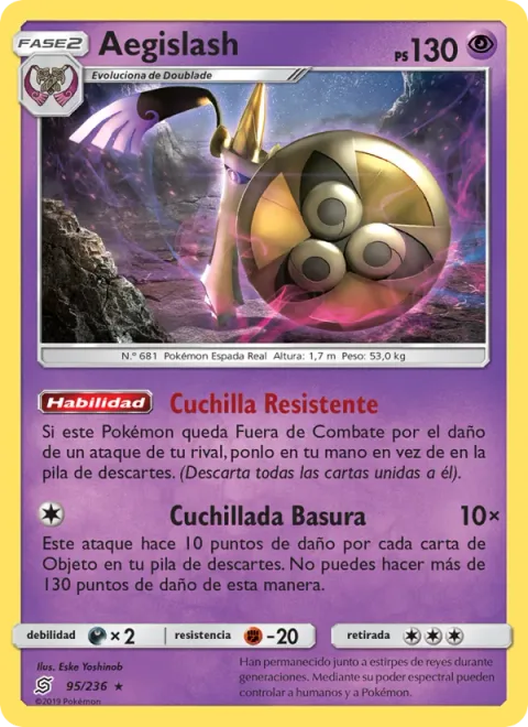 Aegislash [Durable Blade | Trash Slash]