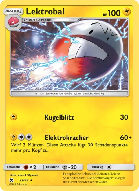 Electrode GX [Extra Energy Bomb | Electro Ball | Crush and Burn GX]