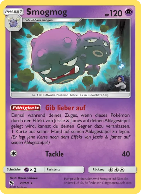 Weezing [Surrender Now | Tackle]