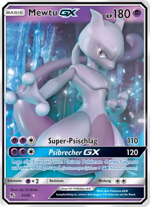 Mewtwo GX [Super Psy Bolt | Psycrush GX]