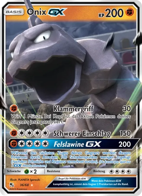 Onix GX [Bind | Heavy Impact | Rocky Avalanche GX]