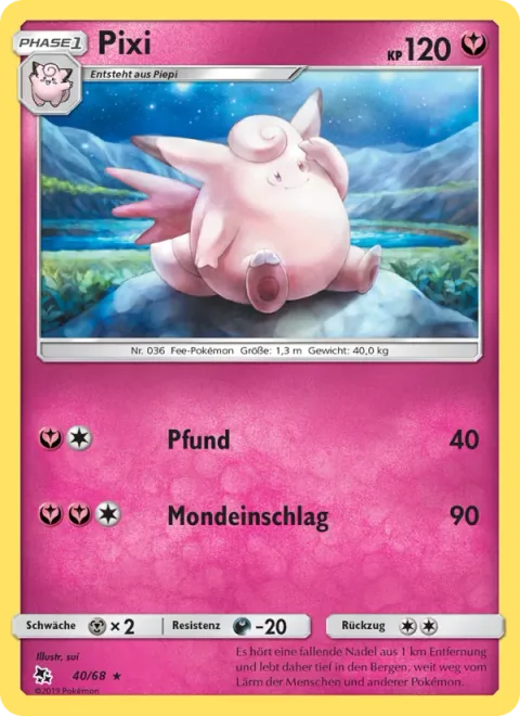 Clefable [Pound | Moon Impact]