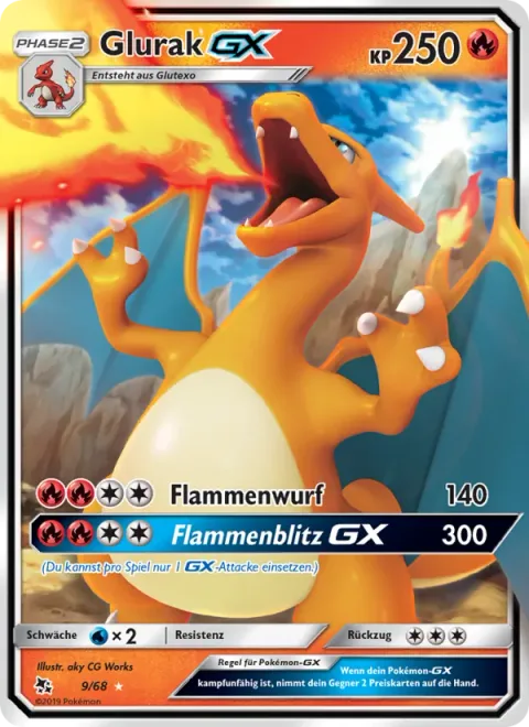 Charizard GX [Wing Attack | Crimson Storm | Raging Out GX]