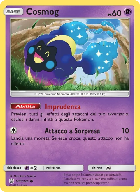 Cosmog [Unaware | Surprise Attack]