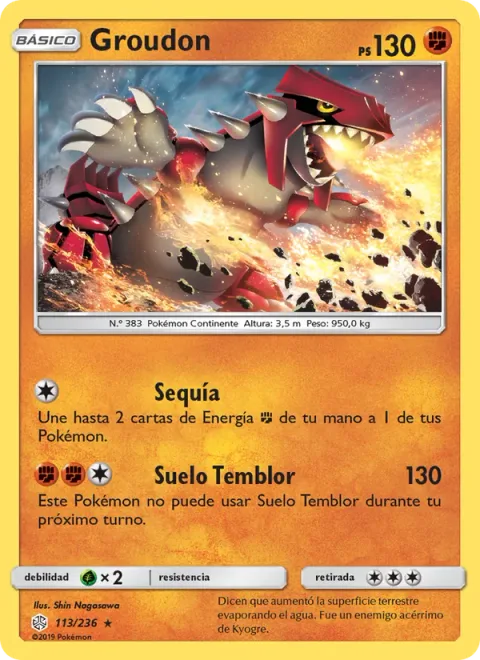 Groudon [Drought | Trembling Ground]