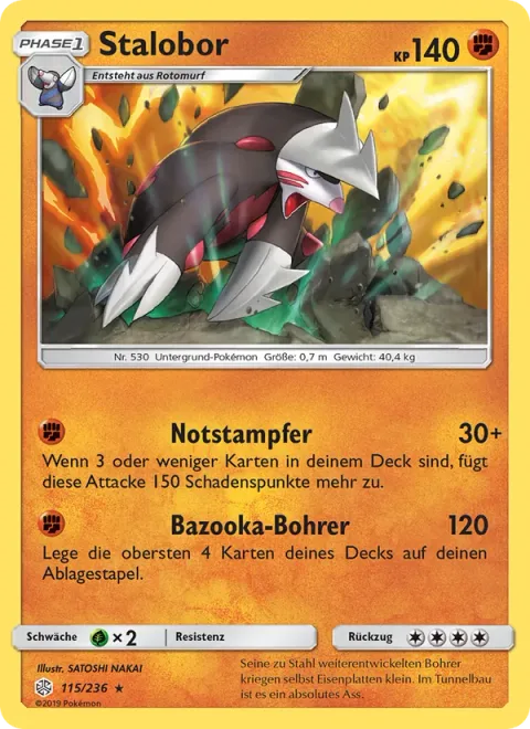 Excadrill [Eleventh Hour Tackle | Drill Bazooka]