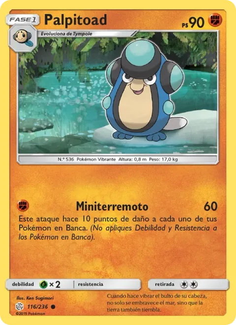 Palpitoad [Mini Earthquake]