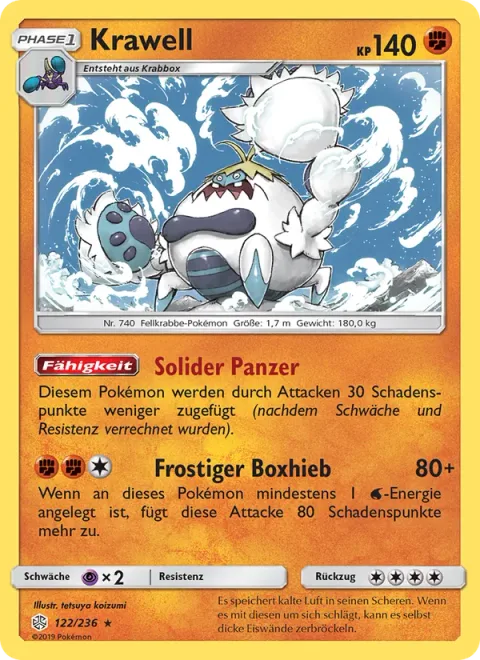 Crabominable [Solid Shell | Freezing Punch]