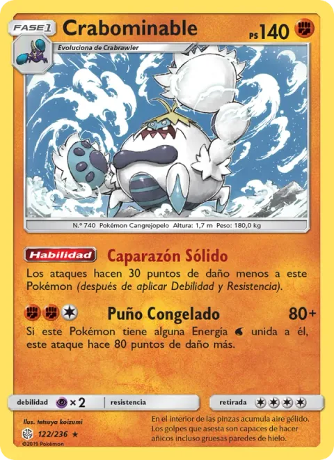 Crabominable [Solid Shell | Freezing Punch]