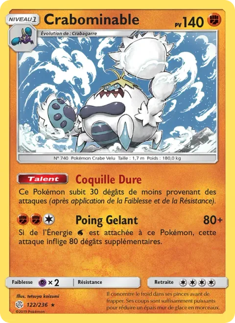 Crabominable [Solid Shell | Freezing Punch]