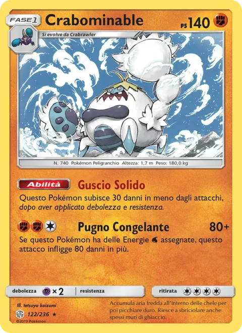 Crabominable [Solid Shell | Freezing Punch]