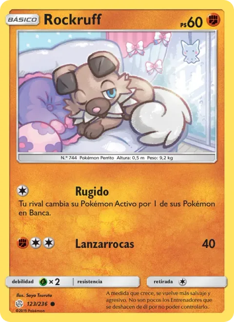 Rockruff [Roar | Rock Throw]