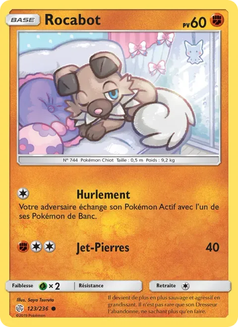 Rockruff [Roar | Rock Throw]