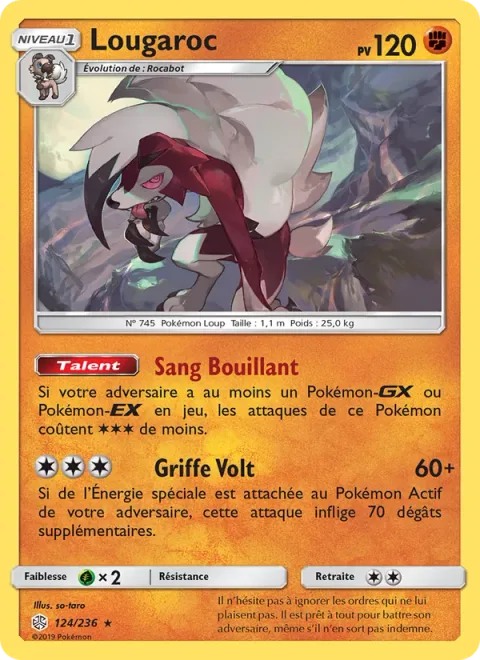 Lycanroc [Boiling Blood | Voltage Claw]