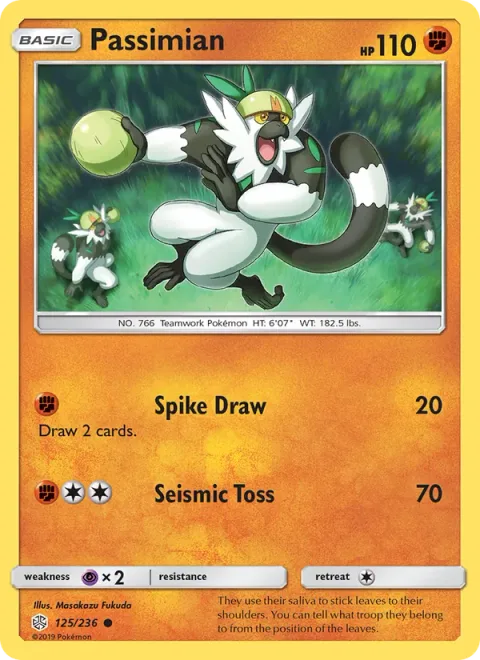 Passimian [Spike Draw | Seismic Toss]