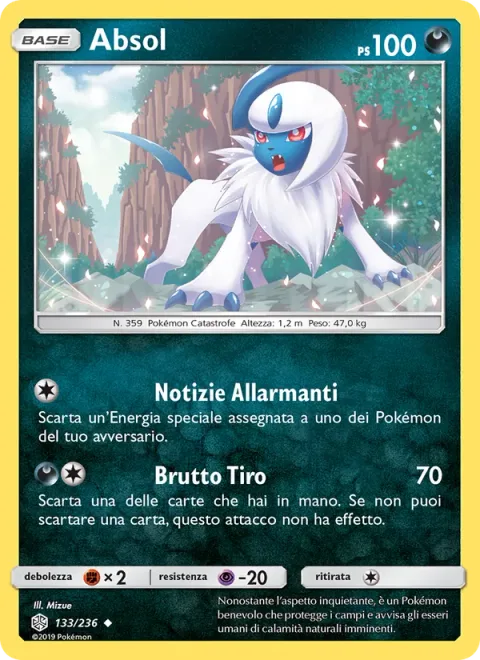 Absol [Ominous News | Dirty Throw]