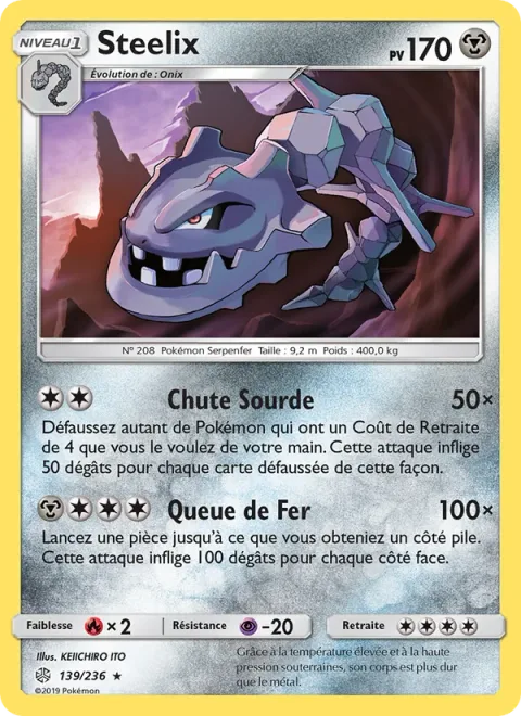 Steelix [Thumping Fall | Iron Tail]