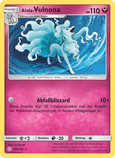 Alolan Ninetales [Rubbish Blizzard]