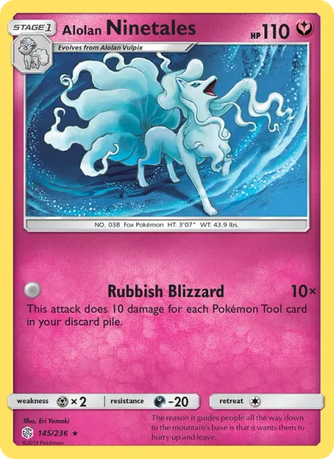 Alolan Ninetales [Rubbish Blizzard]