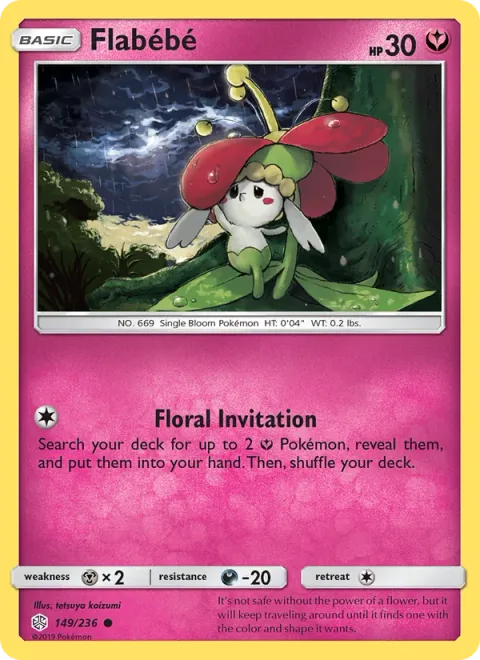 Flabébé [Floral Invitation]