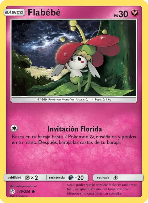 Flabébé [Floral Invitation]