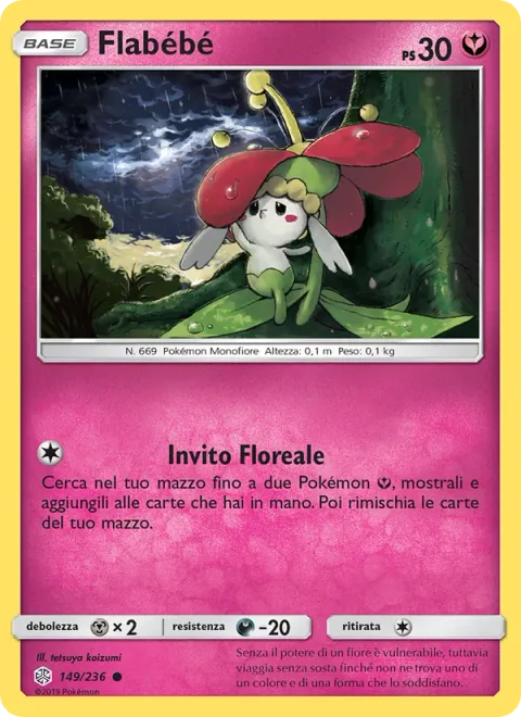 Flabébé [Floral Invitation]